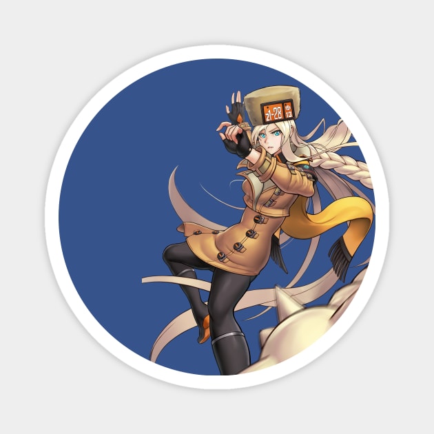 Millia Rage (Strive) Magnet by hybridmink